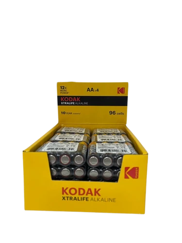 מארז 96 סוללות קטנות KODAK Xtralife Alkaline AAA 