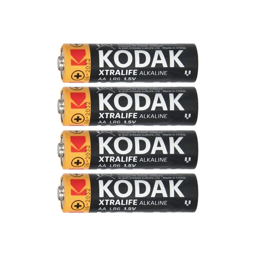 חבילת 4 סוללות קטנות Kodak Xtralife Alkaline AAA 