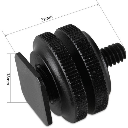 SmallRig 1631 Cold Shoe Adapter (2-Pack)