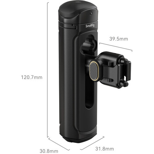 ידית צד SmallRig 4402 Wireless Control & Quick Release Side Handle