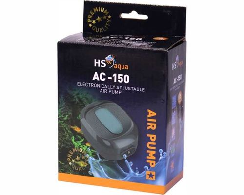 משאבת אוויר יציאה 1 HS AC-150 | HS AQUA AIR PUMP AC-150