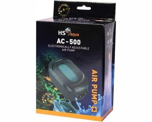 משאבת אוויר 2 יציאות HS AC-500 | HS AQUA AIR PUMP AC-500