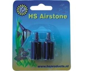 אבן אוויר בבליסטר זוג צילינדר 15 מ"מ | HS AQUA AIRSTONE CYLINDER BLACK 15 MM 2 ST./BLISTER AC-15-2