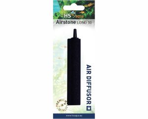אבן אוויר ארוכה 10 ס"מ  | HS AQUA AIRSTONE LONG BLACK 100 MM/BLISTER AT-100
