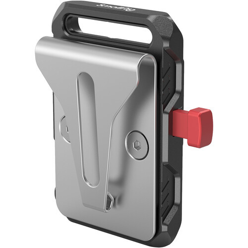  מתאם סוללת V לחגורה SmallRig 2990 Mini V-Lock Battery Plate with Belt Clip