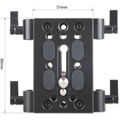 SmallRig 1798 Baseplate with Dual 15mm Rod Clamp
