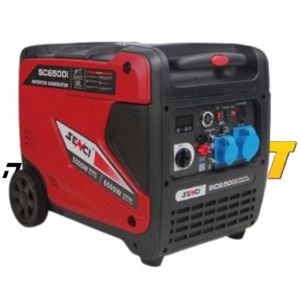 גנרטור מושתק 6500W  דגם SC6500i-0 כולל מייצב מתח AVR + שלט