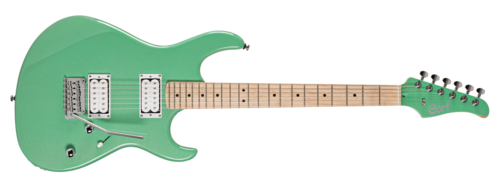 גיטרה חשמלית בצבע ירוק CORT G250 SPECTRUM MEG HH MAPLE NECK