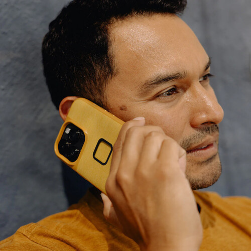 כיסוי Peak Design Everyday V2 Case For Iphone 15 Pro צהוב שמש