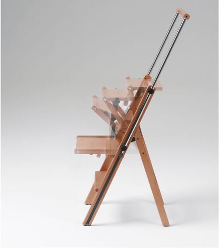 סולם כיסא עץ דובדבן ELEITTA stool&chair