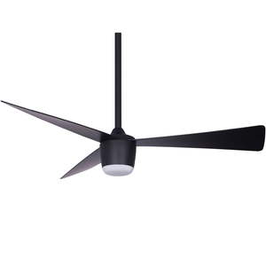 מאוורר תקרה סטאר 7 שחור ״44 עם תאורה ושלט Electrostar