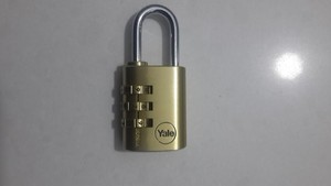 מנעול קומבינציה 3 מספרים YALE מחיר מיוחד לכמות