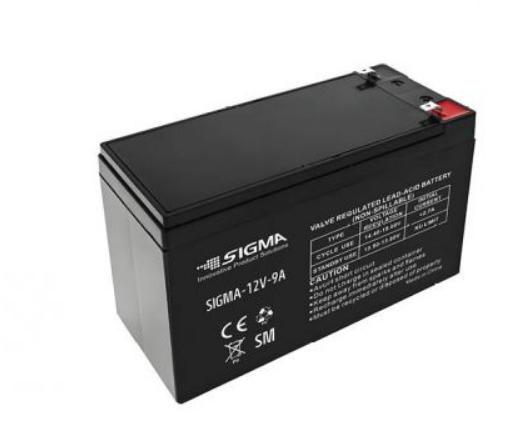סוללה למערכת אל פסק 12 וולט 9 אמפר לשעה 9A 12V 