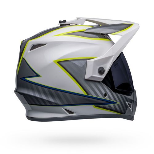 קסדה דו שימושית בל לבן / צהוב - BELL MX-9 ADV MIPS DASH