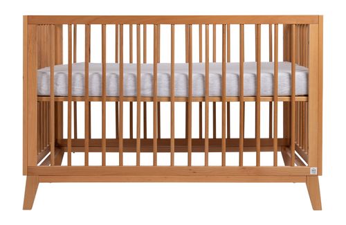 מיטת תינוק מעץ בוק וויני - טבעי