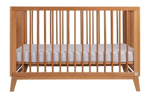 מיטת תינוק מעץ בוק וויני - טבעי