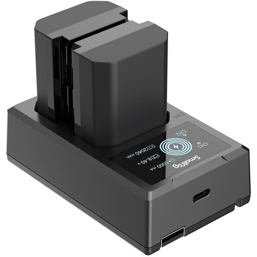 קיט מטען כפול וסוללות SmallRig 3824B NP-FZ100 2-Battery Kit with Dual Charger