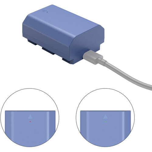 סוללה נטענת תואמת SmallRig NP-FZ100 USB-C 4265b