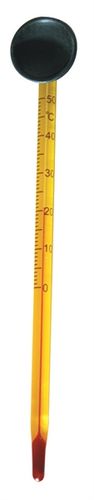 מד חום דק גדול | HS AQUA GLASS THERMOMETER XL /SLIM 0-50º C