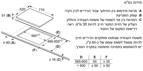 כיריים אינדוקציה Siemens EX775LEC1E סימנס