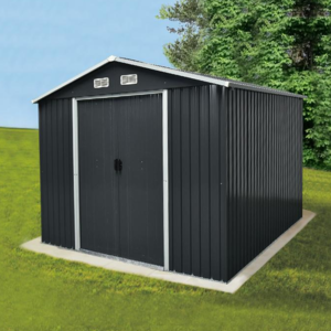 מחסן מתכת דגם X1210 מידה 3.01X3.67 Garden Top