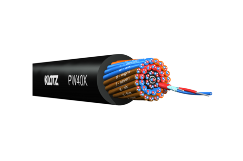 מולטי כבל 2 קווים כל קו משרוול ממוספר KLOTZ  PW02