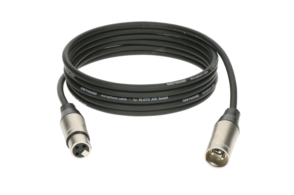 כבל מיקרופון, 5 מטר, XLR-XLR,  GRG1FM05.0 KLOTZ 