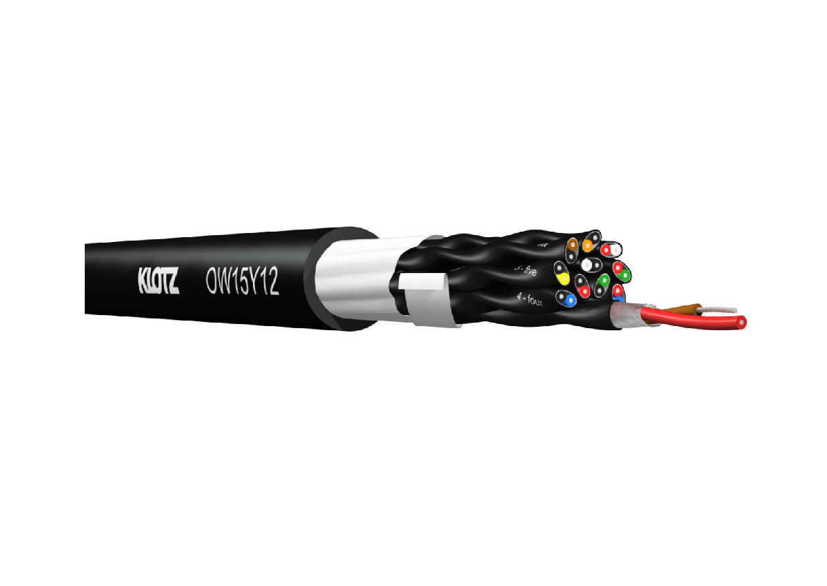 כבל מולטי דיגיטאלי 2 זוגות (AES EBU / DMX) ‏KLOTZ OW15Y02