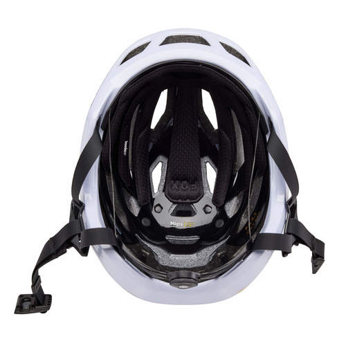 קסדת קרוס קאנטרי לאופניים פוקס לבן - FOX CROSSFRAME PRO MIPS V24