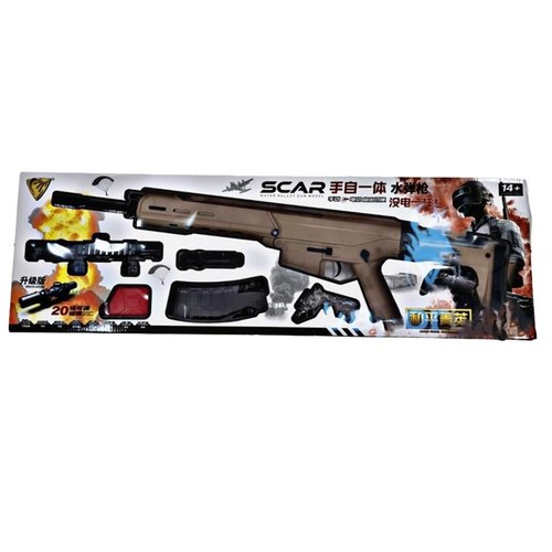 רובה ג'ל חשמלי וידני SCAR
