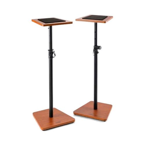 זוית נוספת On Stage SMS7500 Wood Studio Monitor Stands