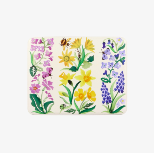 קופסת פח מלבנית: Wild Flowers
