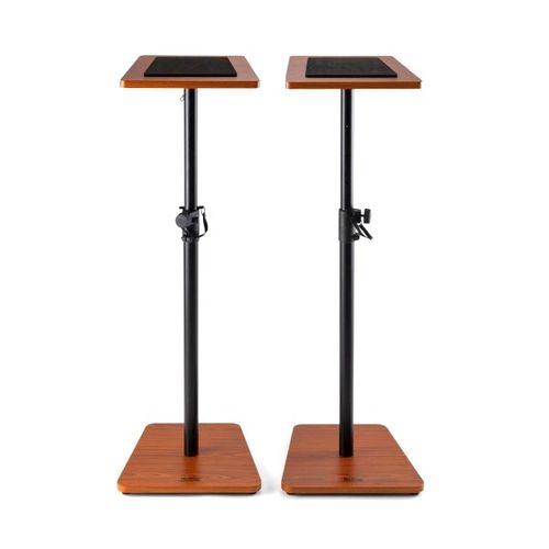 זוית נוספת On Stage SMS7500 Wood Studio Monitor Stands