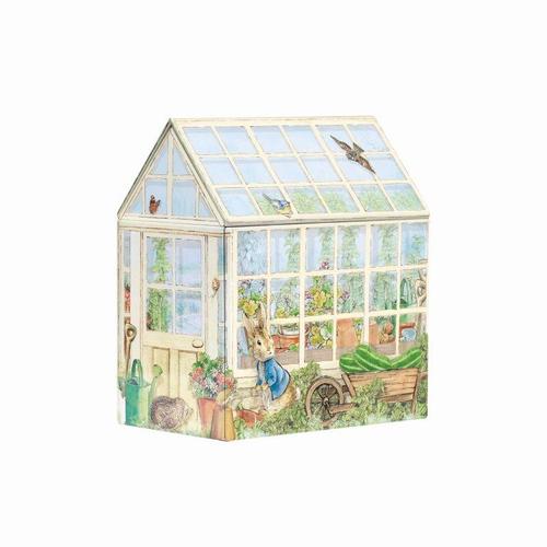 קופסת פח: Peter Rabbit Greenhouse