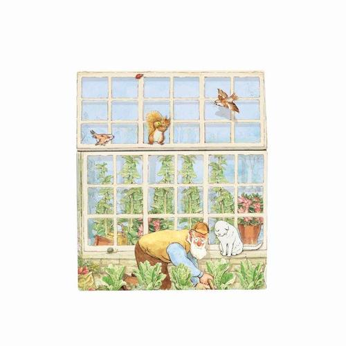 קופסת פח: Peter Rabbit Greenhouse