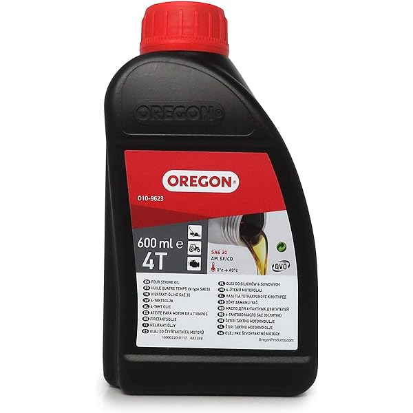 שמן 4T למכסחת 600ML SAE30 אורגון (שטל)