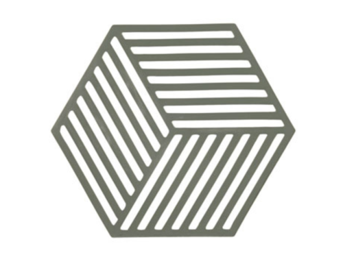 תחתית לסיר Hexagon - ירוק זית