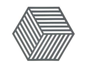 תחתית לסיר Hexagon - אפור כהה