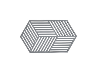 תחתית לסיר Hexagon Long - אפור כהה