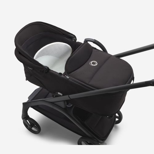 עגלת משולבת Bugaboo Dragonfly בוגבו דרגונפליי שלדה שחורה בד חול מדבר