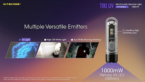 פנס אולטרה סגול TIKI UV 