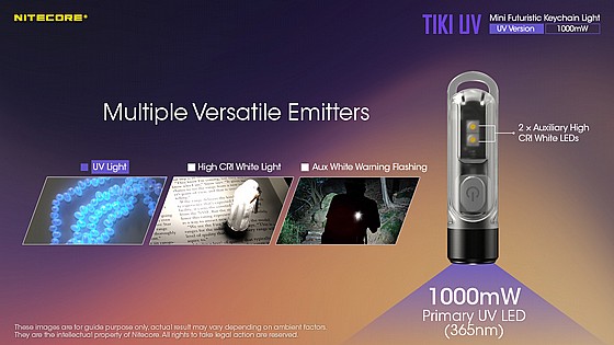 פנס אולטרה סגול TIKI UV