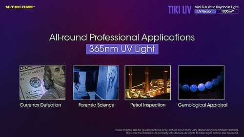 פנס אולטרה סגול TIKI UV 