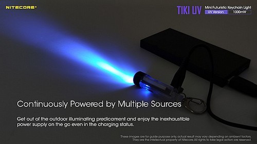 פנס אולטרה סגול TIKI UV 