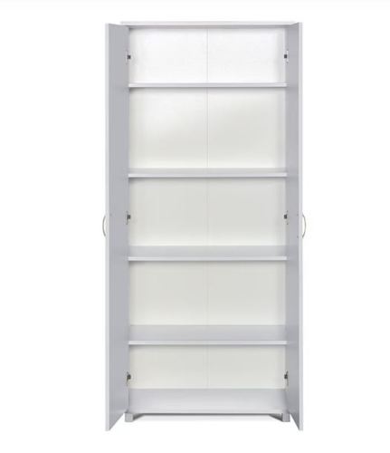 ארון 2 דלתות דגם אוריה לבן 703 מבית יראון YIRON - תוצרת ישראל