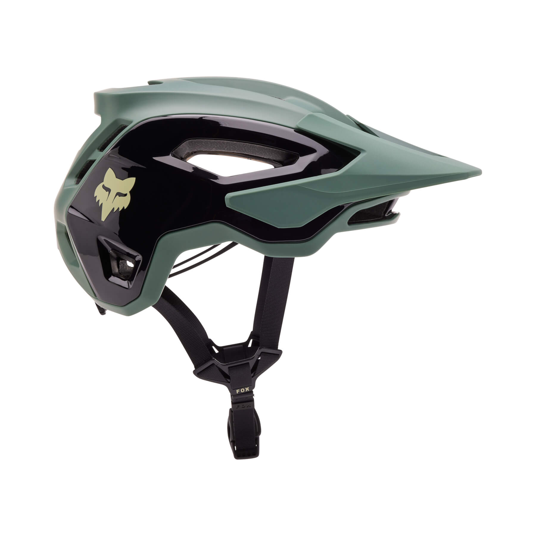 קסדת אול מאונטין לאופניים פוקס ירוק / שחור - FOX SPEED FRAME PRO MIPS BLOCKED V24