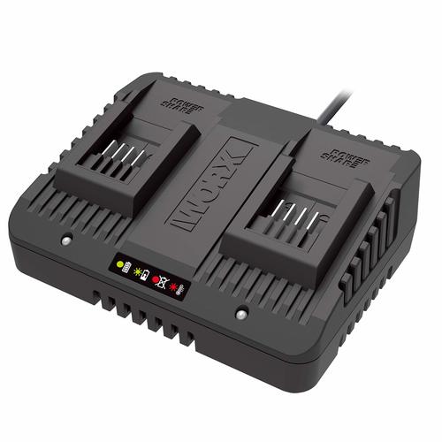 מטען כפול 20V WA3883 מבית WORX