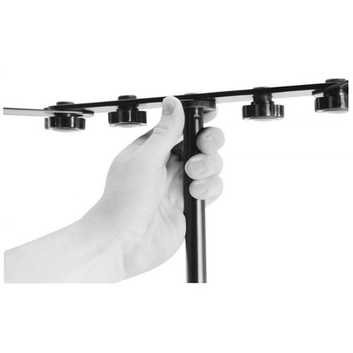 זוית נוספת On Stage MY700 Deluxe Stereo Mic Bar