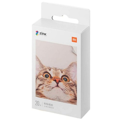 נייר פוטו מדבקה 20 דף Xiaomi Mi Portable Photo Printer Paper
