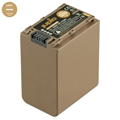 סוללת ליתיום Jupio NP-FV100 *ULTRA C* (USB-C input) 3200mAh
